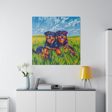 Load image into Gallery viewer, Rottweiler Canvas Art