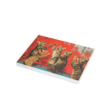 Load image into Gallery viewer, Cats at Play Postcard Bundles (envelopes included)
