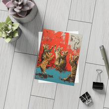 Load image into Gallery viewer, Cats at Play Postcard Bundles (envelopes included)