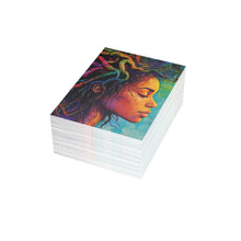 Load image into Gallery viewer, Grounded Woman of Color Postcard Bundles (envelopes included)