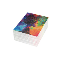 Load image into Gallery viewer, Grounded Woman of Color Postcard Bundles (envelopes included)