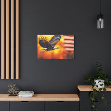 Load image into Gallery viewer, Patriotic Eagle Canvas Art - Inspirational Home Decor
