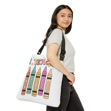 Load image into Gallery viewer, Adjustable Tote Bag (AOP) - Teach