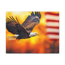 Load image into Gallery viewer, Patriotic Eagle Canvas Art - Inspirational Home Decor