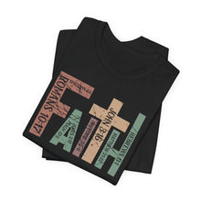 Load image into Gallery viewer, Faith Graphic Unisex Jersey Tee - Inspirational Religious T-Shirt