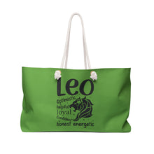 Load image into Gallery viewer, Weekender Bag - Leo