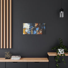 Load image into Gallery viewer, Saxophone Art Canvas, Jazz Decor, Music Lover Gift, Home Wall Art, Portrait Painting, Modern Artwork, Unique Gift Idea
