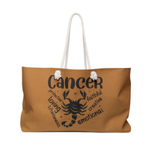 Load image into Gallery viewer, Weekender Bag - Cancer