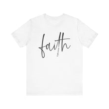 Load image into Gallery viewer, Faith Unisex Jersey Short Sleeve Tee - Inspirational Ephesians 3:20 Shirt