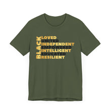 Load image into Gallery viewer, Empowered Black Pride Tee - Unisex Jersey Short Sleeve Shirt