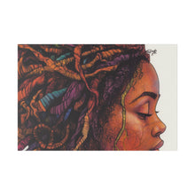 Load image into Gallery viewer, Grounded Woman of Color Matte Canvas, Stretched, 0.75"