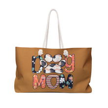 Load image into Gallery viewer, Weekender Bag - Dog Mom