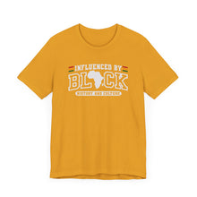 Load image into Gallery viewer, Influenced by Block Unisex Jersey Tee - Celebrate History and Culture