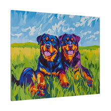 Load image into Gallery viewer, Rottweiler Canvas Art