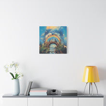 Load image into Gallery viewer, Rainbow Bridge Dog Canvas Artwork - Pet Lovers Home Decor