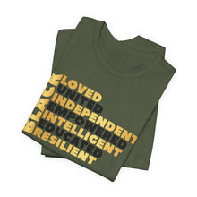 Load image into Gallery viewer, Empowered Black Pride Tee - Unisex Jersey Short Sleeve Shirt