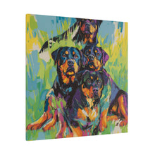 Load image into Gallery viewer, Rottweilers Canvas Art