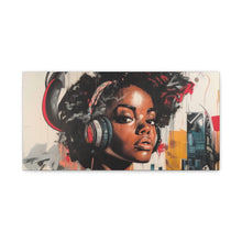 Load image into Gallery viewer, Urban Vibe Matte Canvas Print - Stylish Artwork for Music Lovers
