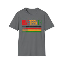 Load image into Gallery viewer, Unisex Softstyle T-Shirt - Juneteenth