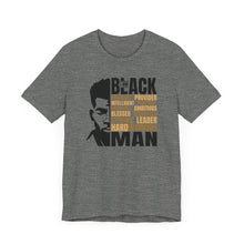 Load image into Gallery viewer, Empowering Black Man Tee - Unisex Jersey Short Sleeve