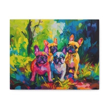 Load image into Gallery viewer, French Bulldog Canvas Art