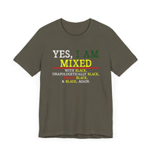 Load image into Gallery viewer, Proudly Mixed Unisex Jersey Tee - Celebrating Black Heritage