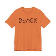 Load image into Gallery viewer, Unisex Jersey Tee - Black Love Pride History Shirt