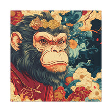 Load image into Gallery viewer, Lunar Year of the Monkey - Matte Canvas