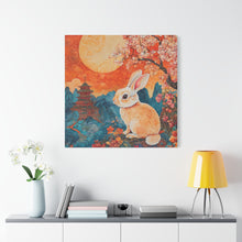 Load image into Gallery viewer, Lunar Year of the Rabbit - Canvas Art