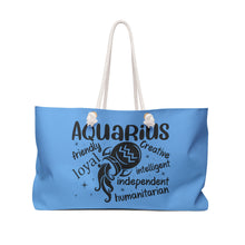 Load image into Gallery viewer, Weekender Bag - Aquarius
