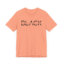 Load image into Gallery viewer, Unisex Jersey Tee - Black Love Pride History Shirt