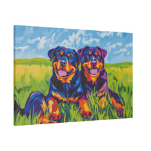 Load image into Gallery viewer, Rottweiler Canvas Art