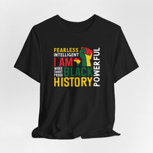 Load image into Gallery viewer, Empowerment Black History Tee - Unisex Jersey Short Sleeve Shirt