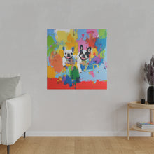 Load image into Gallery viewer, French Bulldog Canvas Art Print