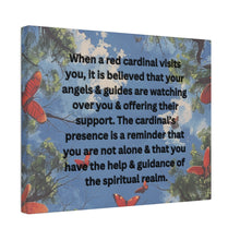 Load image into Gallery viewer, Red Bird Visit