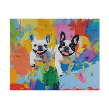 Load image into Gallery viewer, French Bulldog Canvas Art Print
