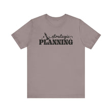 Load image into Gallery viewer, Strategic Planning Unisex Jersey Tee - Motivational Graphic T-Shirt for Creative Minds