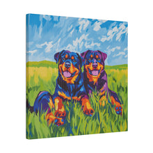 Load image into Gallery viewer, Rottweiler Canvas Art