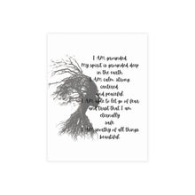 Load image into Gallery viewer, Grounded Affirmations Postcard Bundles (envelopes included)