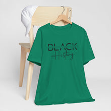 Load image into Gallery viewer, Empowering Black History Unisex Tee - Love, Pride, Joy, Excellence