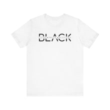 Load image into Gallery viewer, Unisex Jersey Tee - Black Love Pride History Shirt
