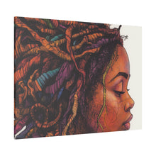 Load image into Gallery viewer, Grounded Woman of Color Matte Canvas, Stretched, 0.75"