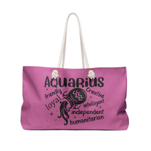 Load image into Gallery viewer, Weekender Bag - Aquarius