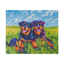 Load image into Gallery viewer, Rottweiler Canvas Art