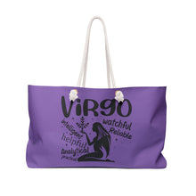 Load image into Gallery viewer, Weekender Bag - Virgo