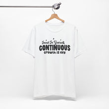 Load image into Gallery viewer, Motivational Short Sleeve Tee - Invest In Yourself, Continuous Growth Is Key