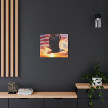 Load image into Gallery viewer, Patriotic Eagle Canvas Wall Art