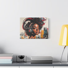 Load image into Gallery viewer, Urban Vibe Matte Canvas Print - Stylish Artwork for Music Lovers