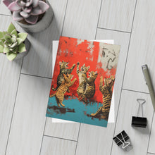 Load image into Gallery viewer, Cats at Play Postcard Bundles (envelopes included)