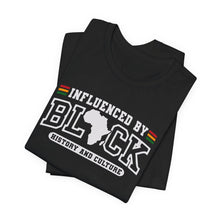 Load image into Gallery viewer, Influenced by Block Unisex Jersey Tee - Celebrate History and Culture